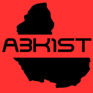 favicon africafirst logo noir sur fond rouge